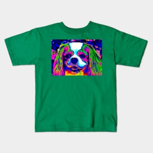 Mardi Gras Dog Kids T-Shirt